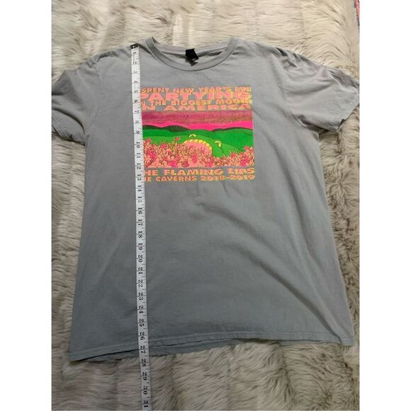 The Flaming Lips New Years Eve The Caverns 2018-2019 Show Concert Tee Large - Picture 5 of 6